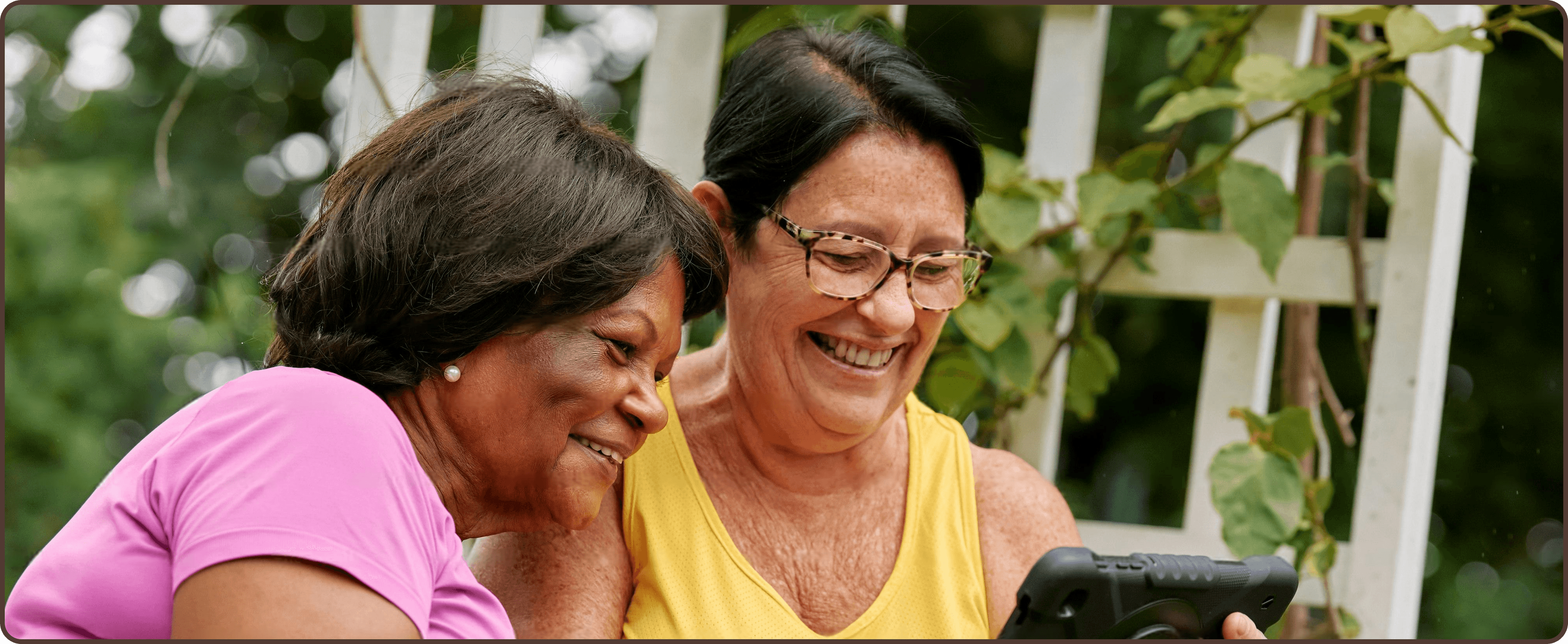 Diverse women in empowering moments